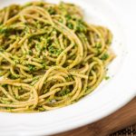 Wholemeal Spaghetti with Ramsons Sauce