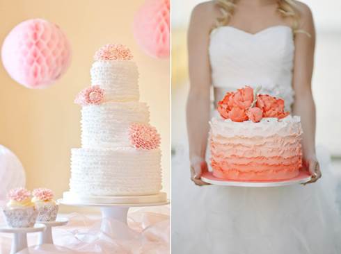 Ruffle cake