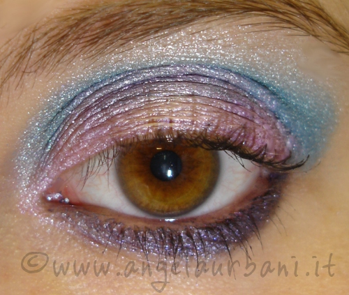 Trucco occhi fresco per l'estate