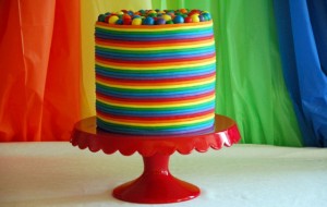 Torta di compleanno estiva