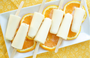 Ghiaccioli arancia fatti in casa