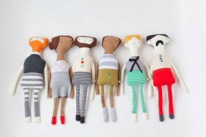 Bamboline di pezza multi etniche