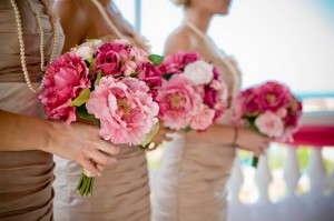 Bouquet per damigelle con rose