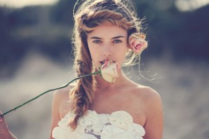 Sposa in stile bohemien