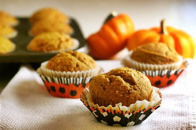 Muffin salati di zucca