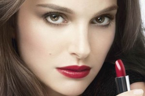 Natalie Portman con il rossetto Dior