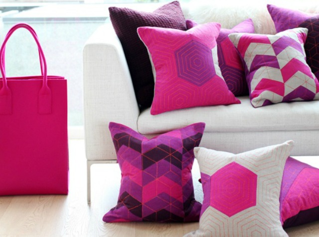 Cuscini fucsia