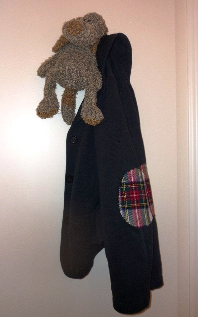 Riciclare una giacca con le toppe