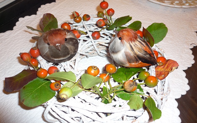 Ghirlanda autunnale fai da te