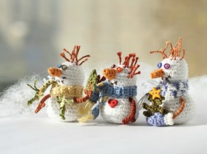 Pupazzi di neve per natale