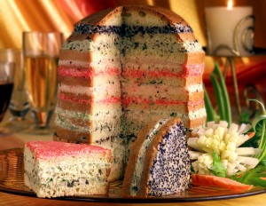 Panettone gastronomico salato