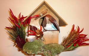 Casetta di Natale fai da te