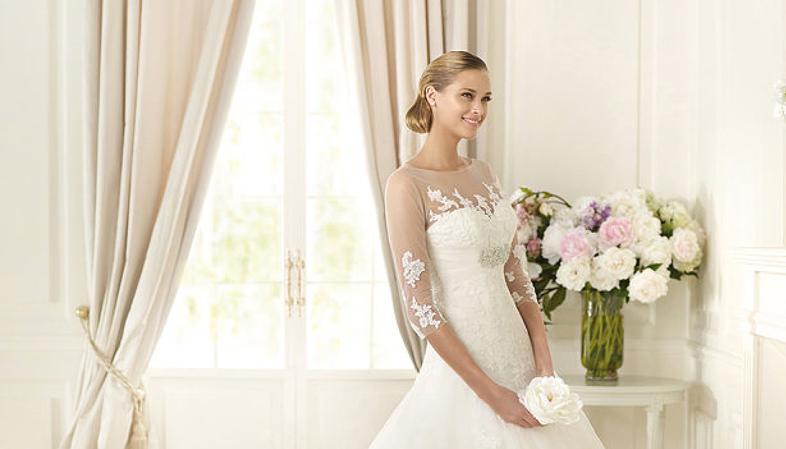 Abiti sa sposa con le maniche