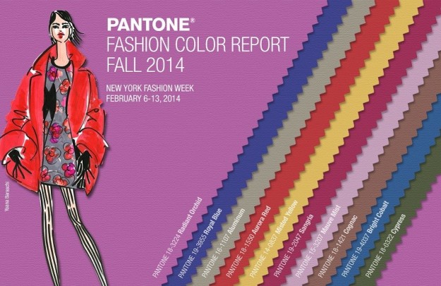 Fashion report Pantone autunno 2014