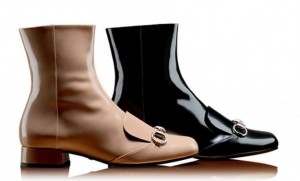 Stivaletti in vernice Gucci