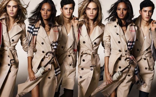 Sciarpe Burberry collezione 2015