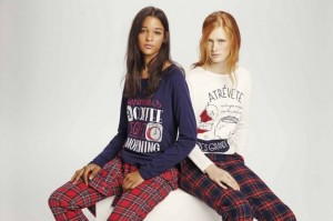 Pantaloni tartan Oysho