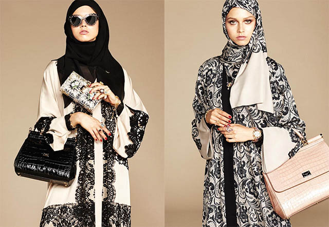 Abaya collezione Dolce & Gabbana