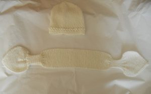 Cappellino a ferri accorciati neonato, Barbara Ajroldi