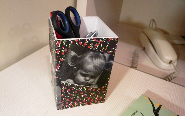 Portapenne fai da te con foto