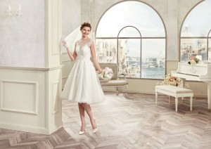Abito da sposa corto Colet