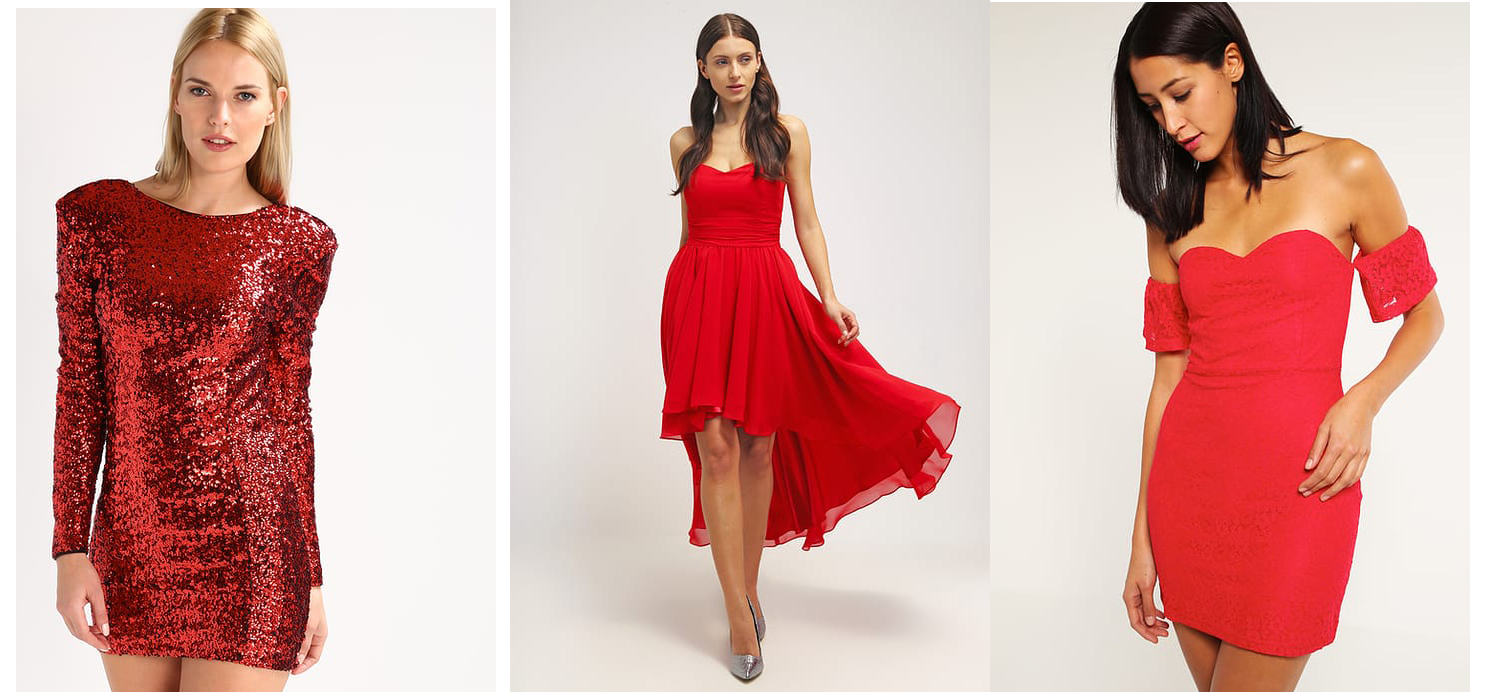 Abiti rossi feste