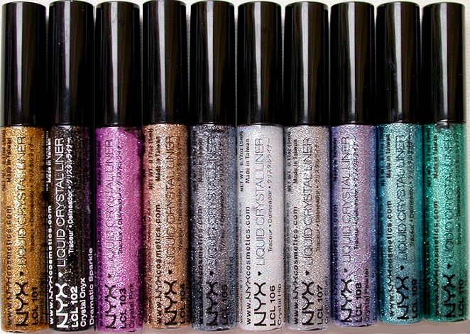 glitter eyeliner