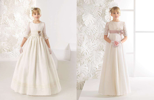 Abiti  Comunione Rosa Clarà