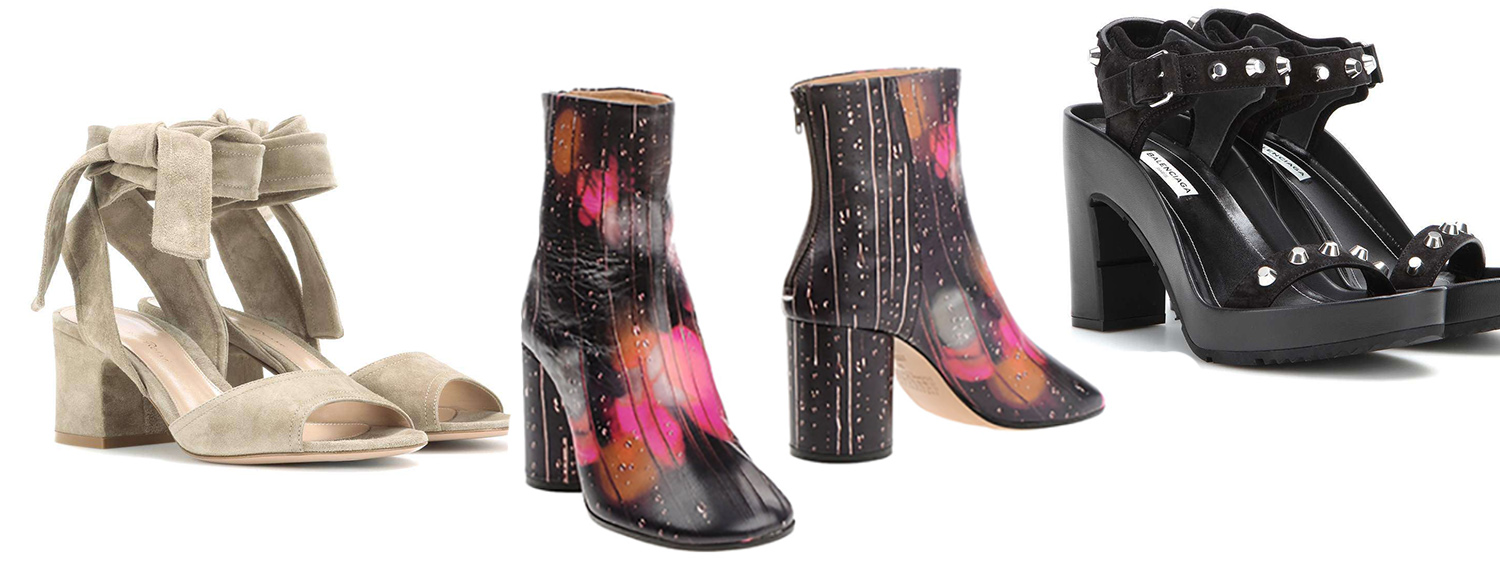 Tacchi squadrati primavera estate 2017