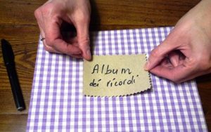 Tutorial album fotografico fai da te