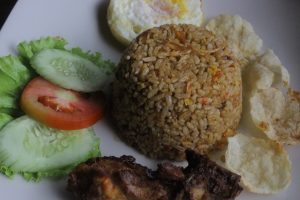 Tortino di riso integrale e verdure