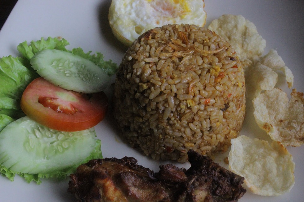 Tortino di riso integrale e verdure