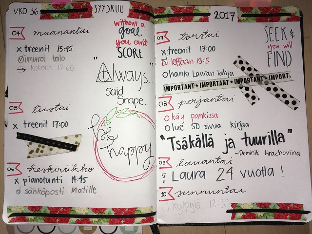Bullet journal (free pic)