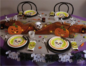 Apparecchiare la tavola ad Halloween