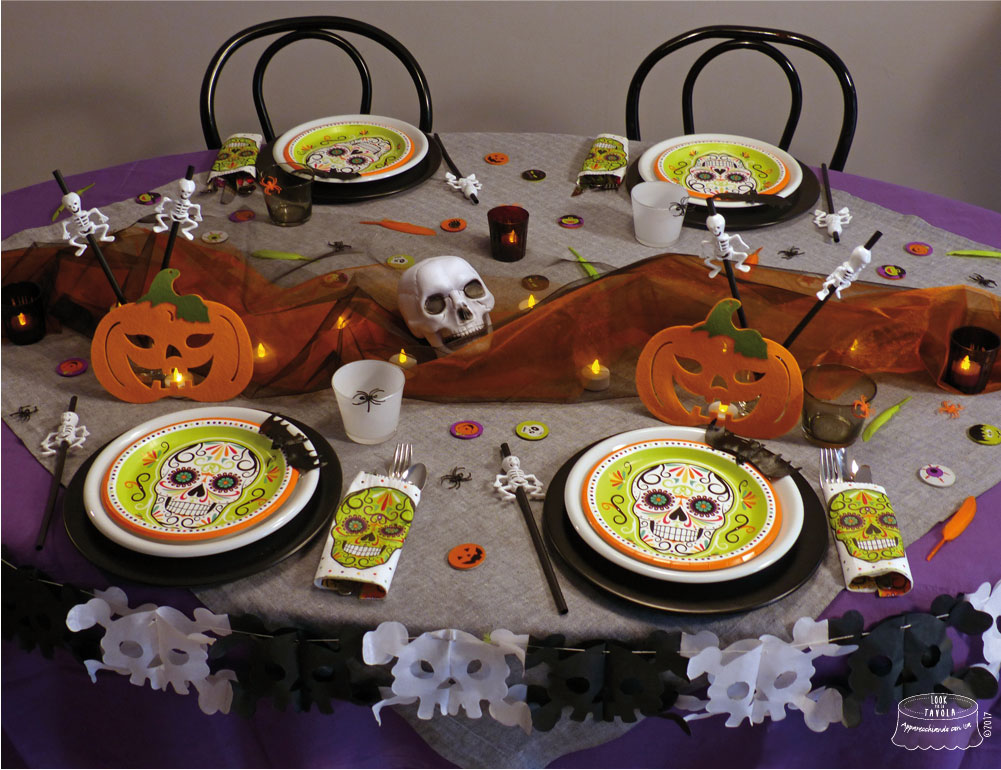 Apparecchiare la tavola ad Halloween