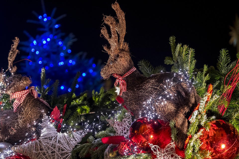 Decorazioni natalizie esterno