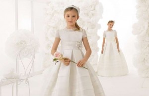 Abito da comunione Rosa Clarà