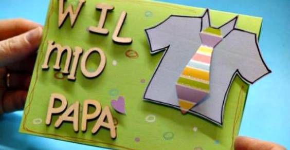 Biglietto DIY Festa del Papà