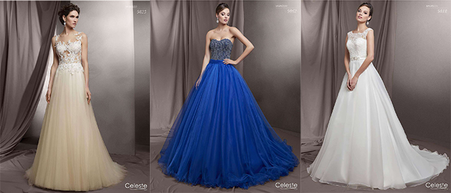 Abiti da sposa Celeste 2018