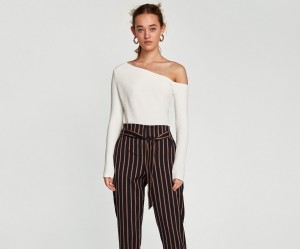 Paper bag pantaloni Zara