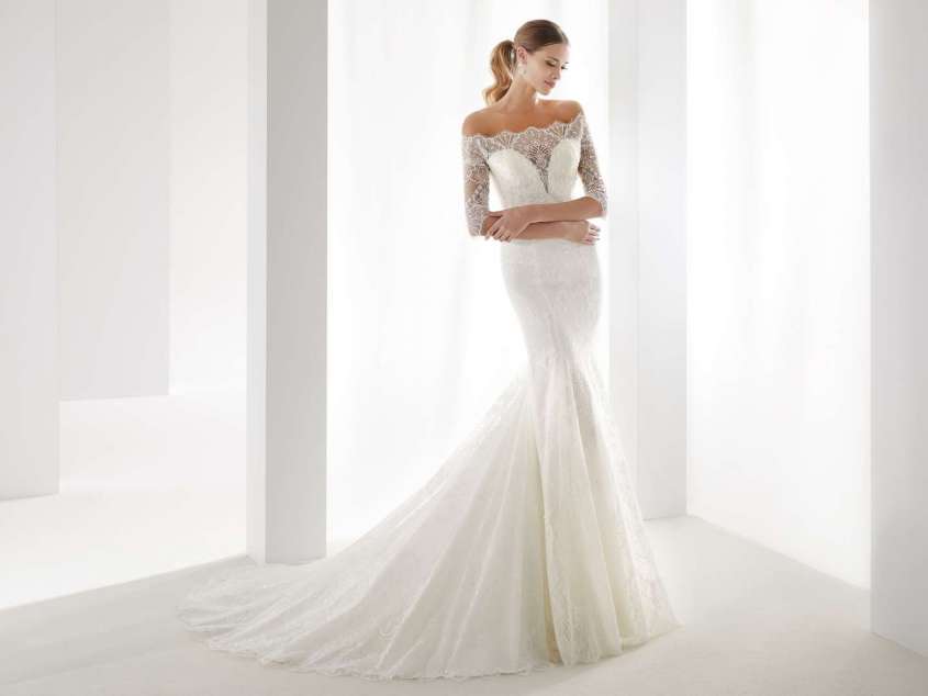 Trend abiti da sposa a sirena 219