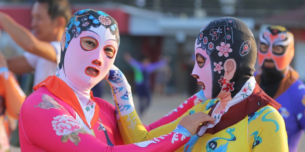 Costumi da bagno viso