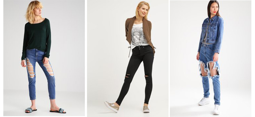 Trend jeans strappati