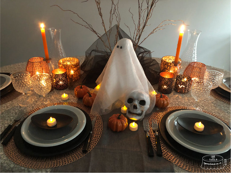 Apparecchiare la tavola ad Halloween