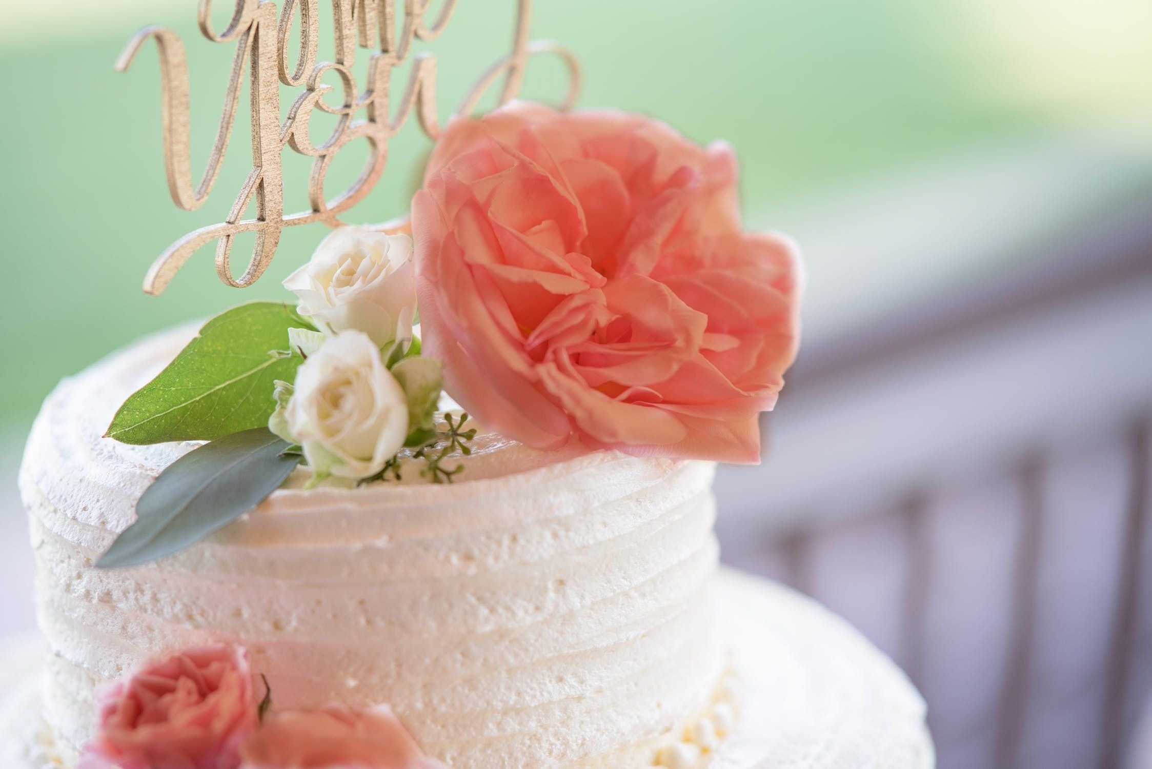 matrimonio living coral torta