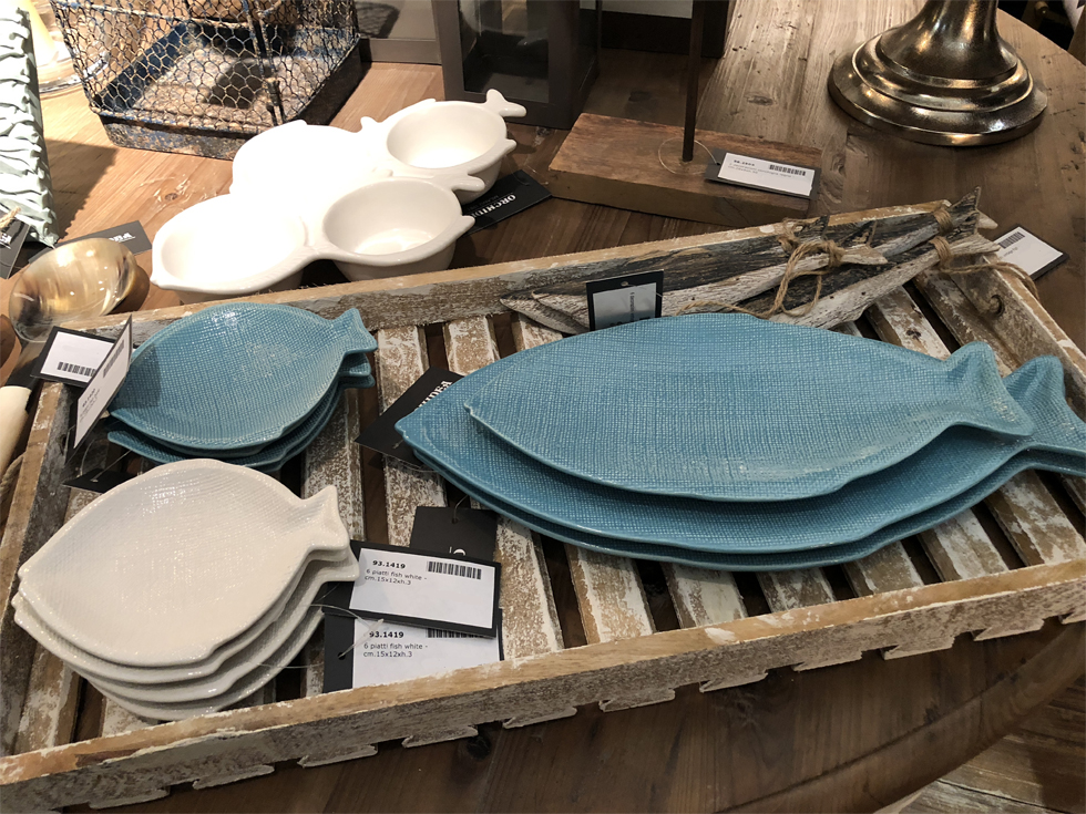 Piatti a forma di pesce 2019