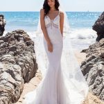 Abito da sposa in pizzo a sirena e schiena effetto tattoo - Pronovias Vintage
