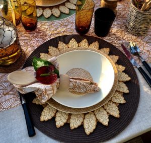 Sottopiatto con cracker