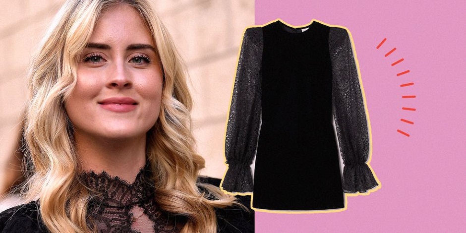 Il vestito H&M in velluto di Valentina Ferragni è un must have di Halloween