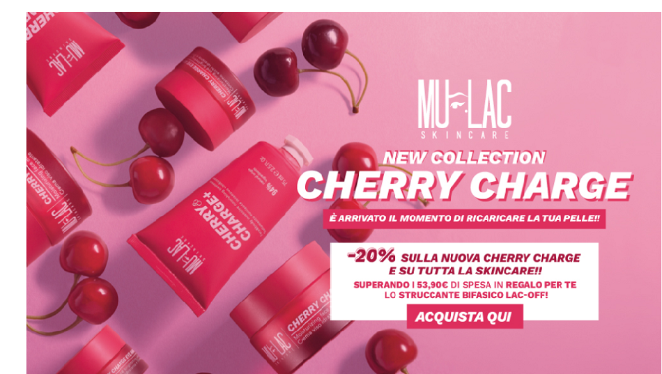 New Collection Cherry Charge firmato da Mulac cosmetics!